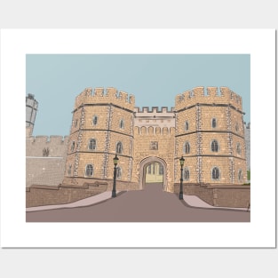 Windsor castle Posters and Art